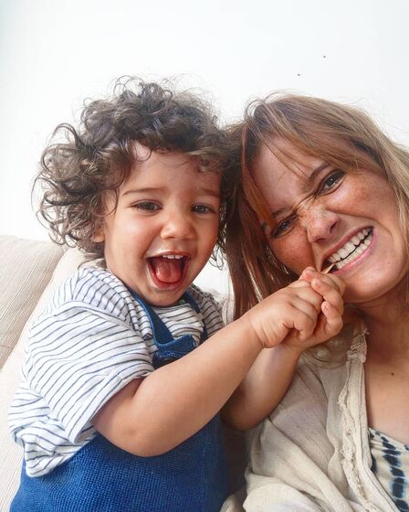 Carolina Deslandes, filhos