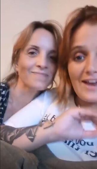 Carolina Deslandes, mãe