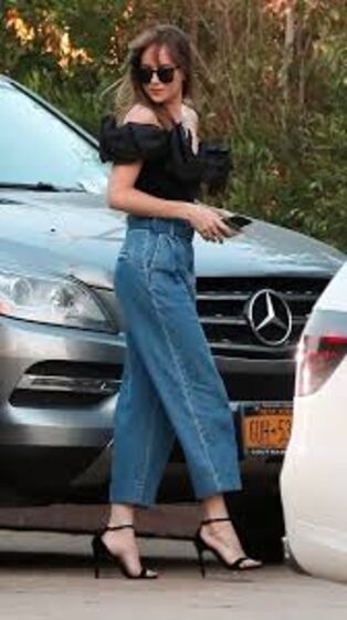 Street Style baggy jeans