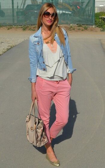 Street Style ganga em tons pastel