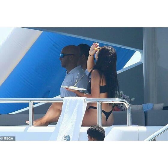 Cristiano Ronaldo, Georgina Rodríguez, iate, luxo, sul de frança, saint tropez