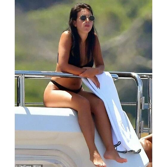 Cristiano Ronaldo, Georgina Rodríguez, iate, luxo, sul de frança, saint tropez