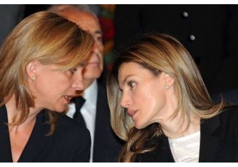 Letizia e infanta Cristina