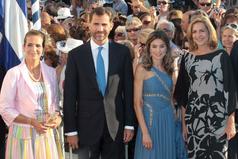 Letizia e infanta Cristina