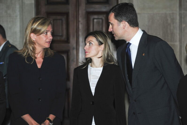 Letizia e infanta Cristina