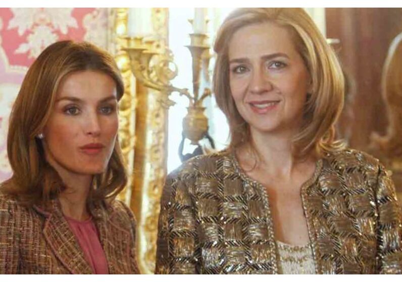 Letizia e infanta Cristina