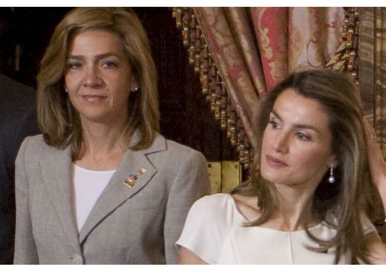 Letizia e infanta Cristina