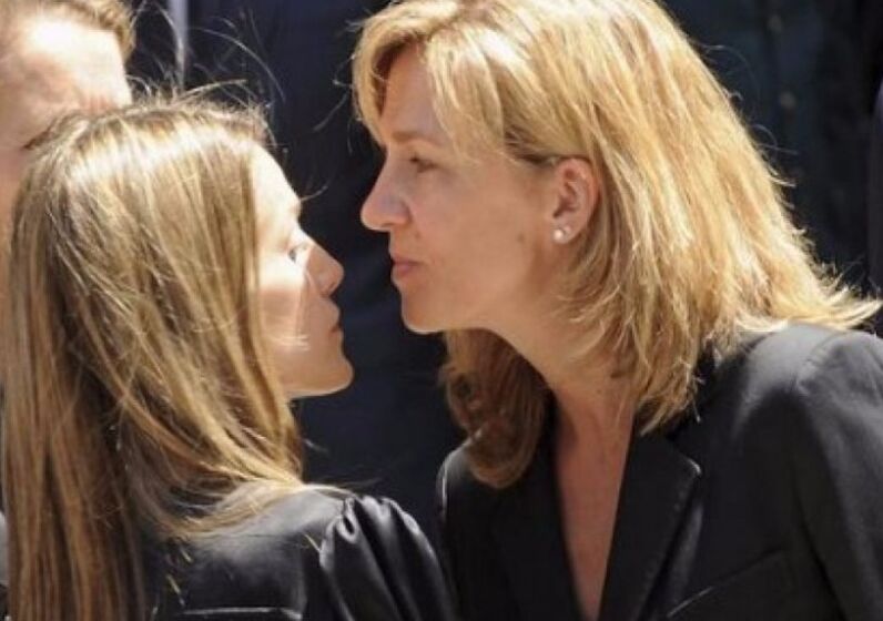 Letizia e infanta Cristina