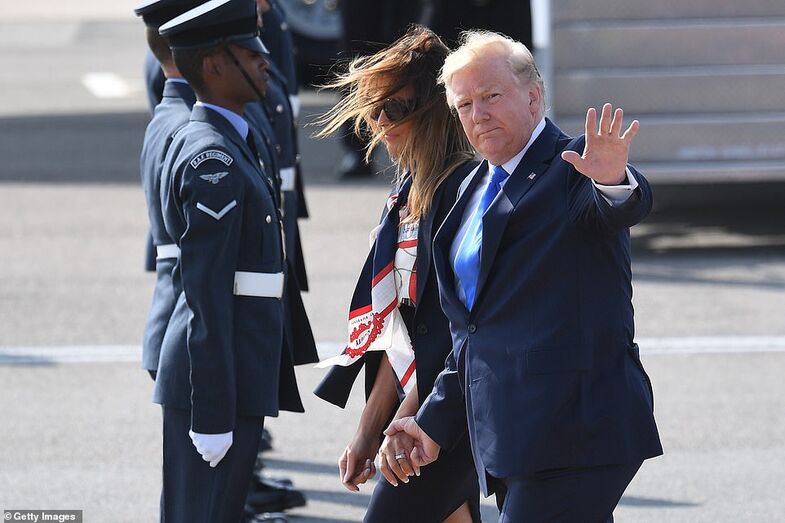 trump, melania