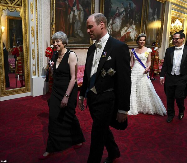 trump, família real britânica