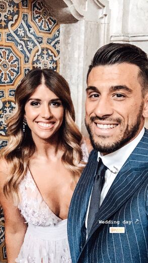 Cédric Soares, Filipa Brandão, casamento, Pizzi, Maria Barros