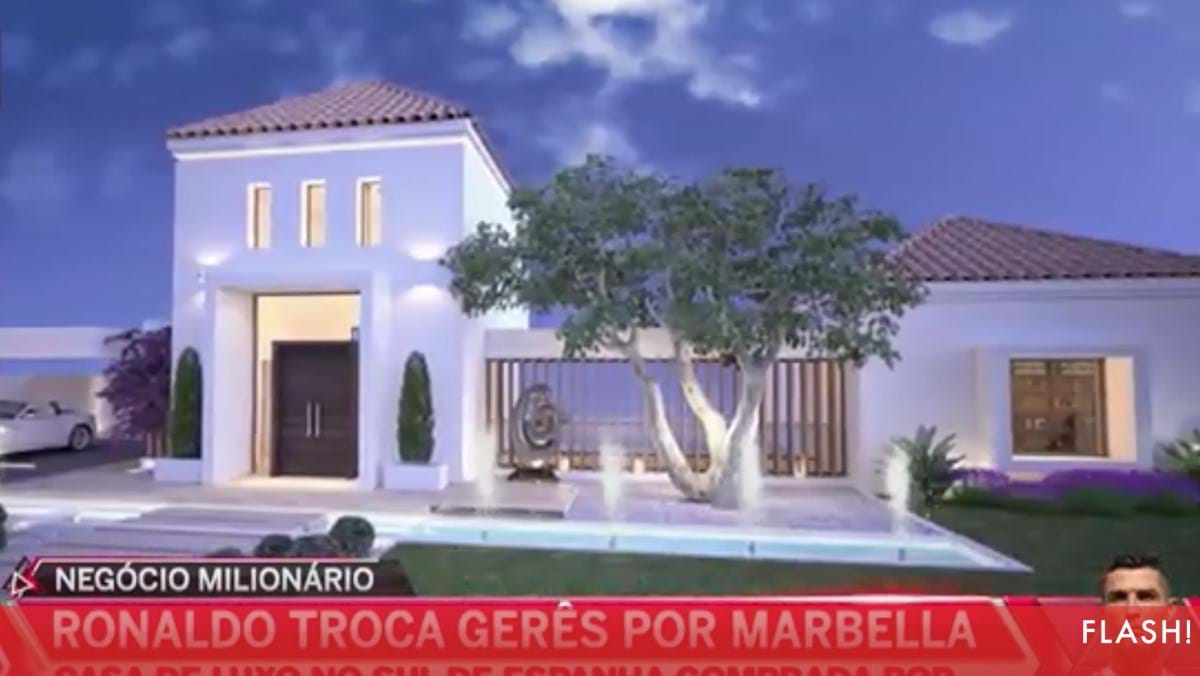 Cristiano Ronaldo compra casa de luxo em Marbella - FlashTv - FLASH!