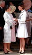 Cerimónia da jarreta, Kate Middleton, Camilla Parker Bowles