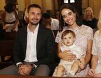 Baptizado de neto de Carlos Lopes