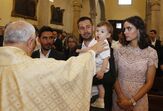Baptizado de neto de Carlos Lopes
