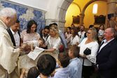 Baptizado de neto de Carlos Lopes