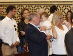 Baptizado de neto de Carlos Lopes