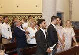 Baptizado de neto de Carlos Lopes