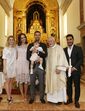 Baptizado de neto de Carlos Lopes