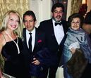 Plácido Domingo e a família
