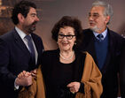 Plácido Domingo e a família