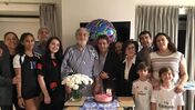 Plácido Domingo e a família