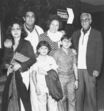 Plácido Domingo e a família