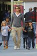 Brad Pitt e Angelina Jolie e a família