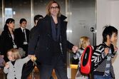 Brad Pitt e Angelina Jolie e a família