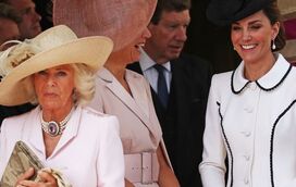 Polémica. Vídeo mostra Kate Middleton a ignorar a madrasta de William num evento com as rainhas de Espanha e Holanda