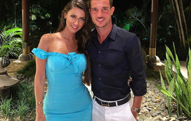 A lua de mel de Cédric Soares e Filipa Brandão em Bora Bora e nos EUA