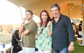 Loucura! Famosos invadem Meco para festival de Rock