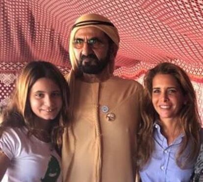 Poderoso emir do Dubai faz vídeo em família para atacar a mulher que fugiu mas torna-se alvo de piada