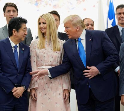 Presidentes, ministros, secretários de Estado e... Ivanka Trump. Presença da empresária no G20 torna-se piada