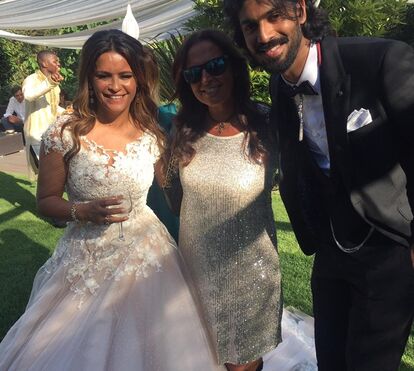 As fotos do casamento de sonho de Carla Baía, que reencontrou o amor junto de Rahim Samcher 