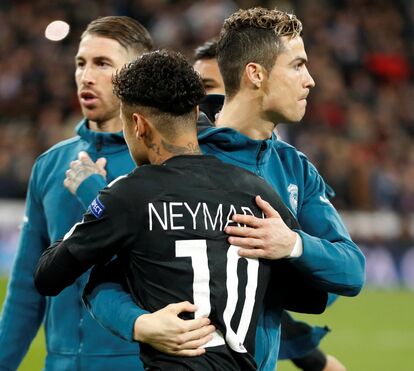 Oops! Cristiano Ronaldo contratado para dar 'porrada' em Neymar