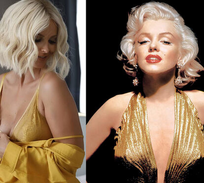 Cristina Ferreira simula pose e sensualidade de Marilyn Monroe