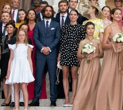 Vivam os noivos! As imagens maravilhosas do casamento do filho de Stéphanie de Mónaco