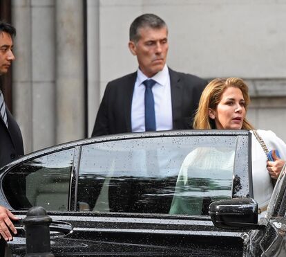 Princesa Haya fotografada pela primeira vez desde que fugiu do poderoso emir do Dubai