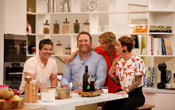 Beatriz Gosta, Eduardo Madeira, Miguel Costa e Cristina Ferreira