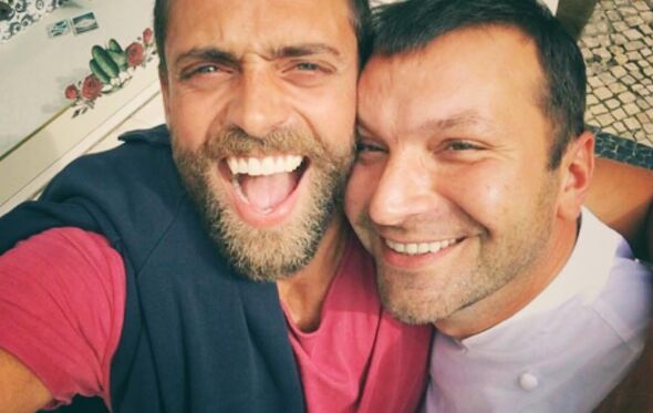 Diogo Amaral e Ljubomir Stanisic 