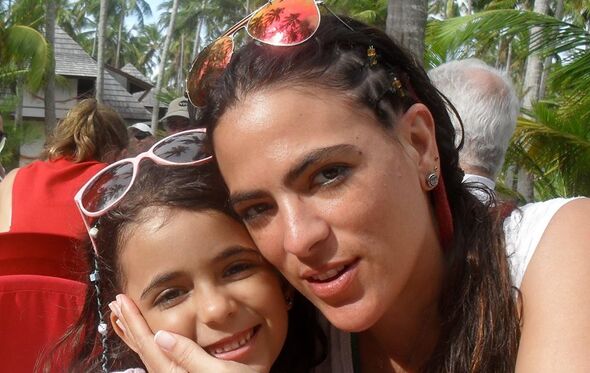Cláudia Faissol e a filha, Luísa