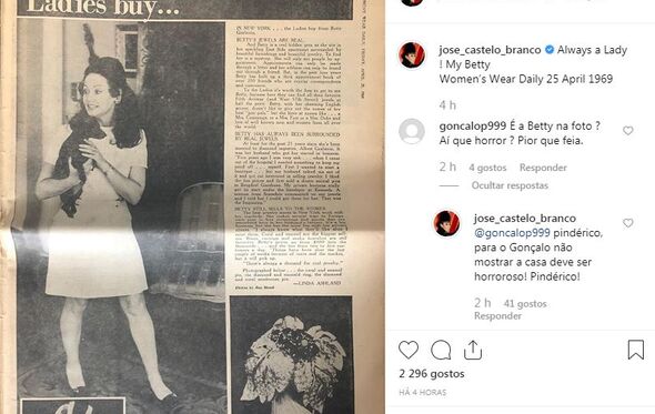 José Castelo Branco, Betty
