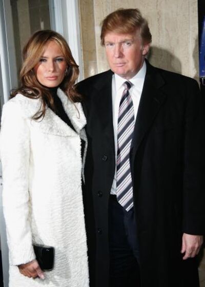 Melania, Donald Trump