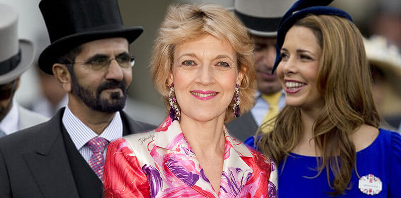 Fiona Shackleton, PRINCESA HAYA, emir dubai