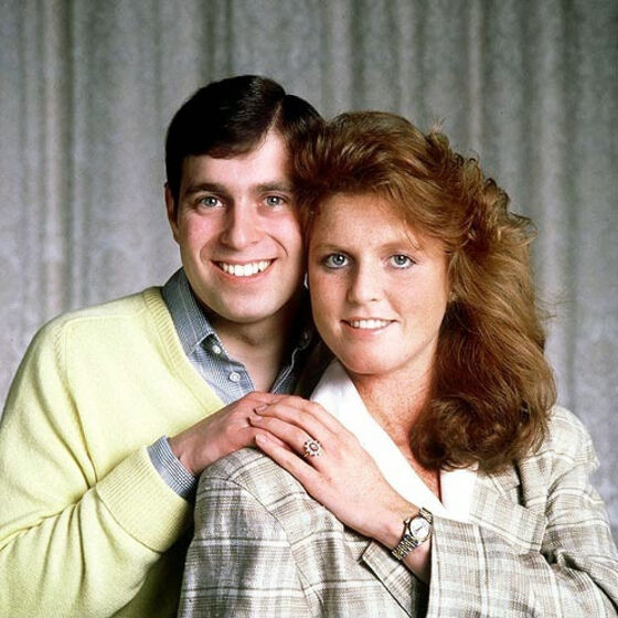 Sarah Ferguson e príncipe André