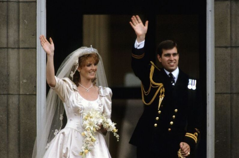 Sarah Ferguson e príncipe André