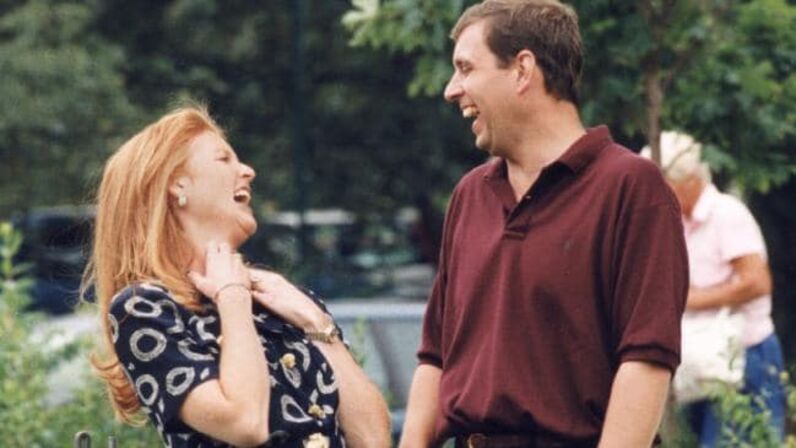 Sarah Ferguson e príncipe André