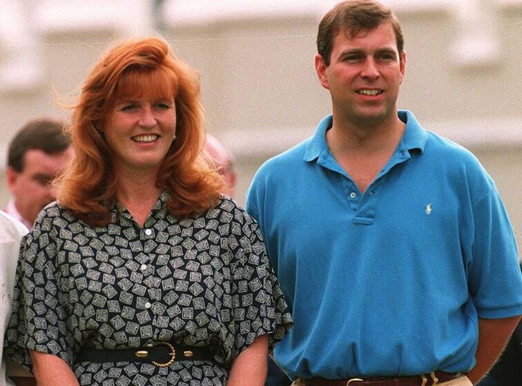 Sarah Ferguson e príncipe André