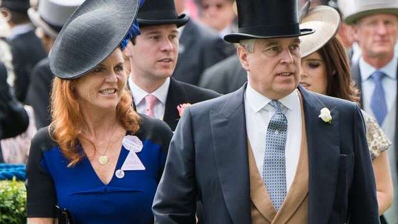 Sarah Ferguson e príncipe André